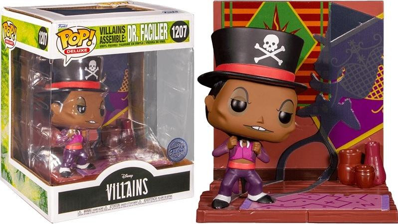 Funko Pop! Disney De Prinses en de Kikker Dr. Facilier Disney Villains Assemble Deluxe nummer #1207