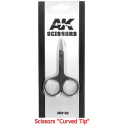 AK Scissors Curved Tip (Special for Photoetched) AK