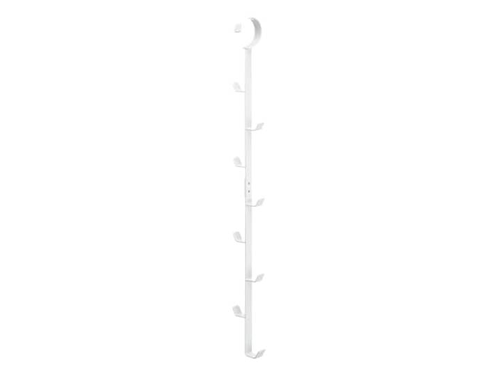 YAMAZAKI 7647 SMART Closet Hanger\, white\, Steel\, 6 x 5 x 54 cm