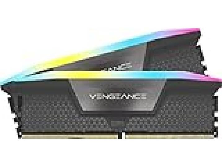 CORSAIR Vengeance RGB DDR5 64Go (2 x 32Go) Jusqu'à 6000MHz AMD Intel RAM