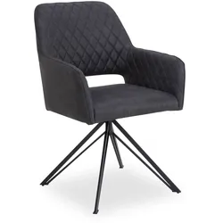 Polsterstuhl SANSIBAR HORUM (BHT 57x88x63 cm) - Bezug: Stoff - BHT 57x88x63 cm