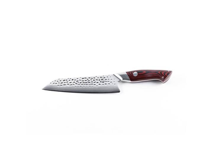 Couteau de chef 7 pouces en acier de damas