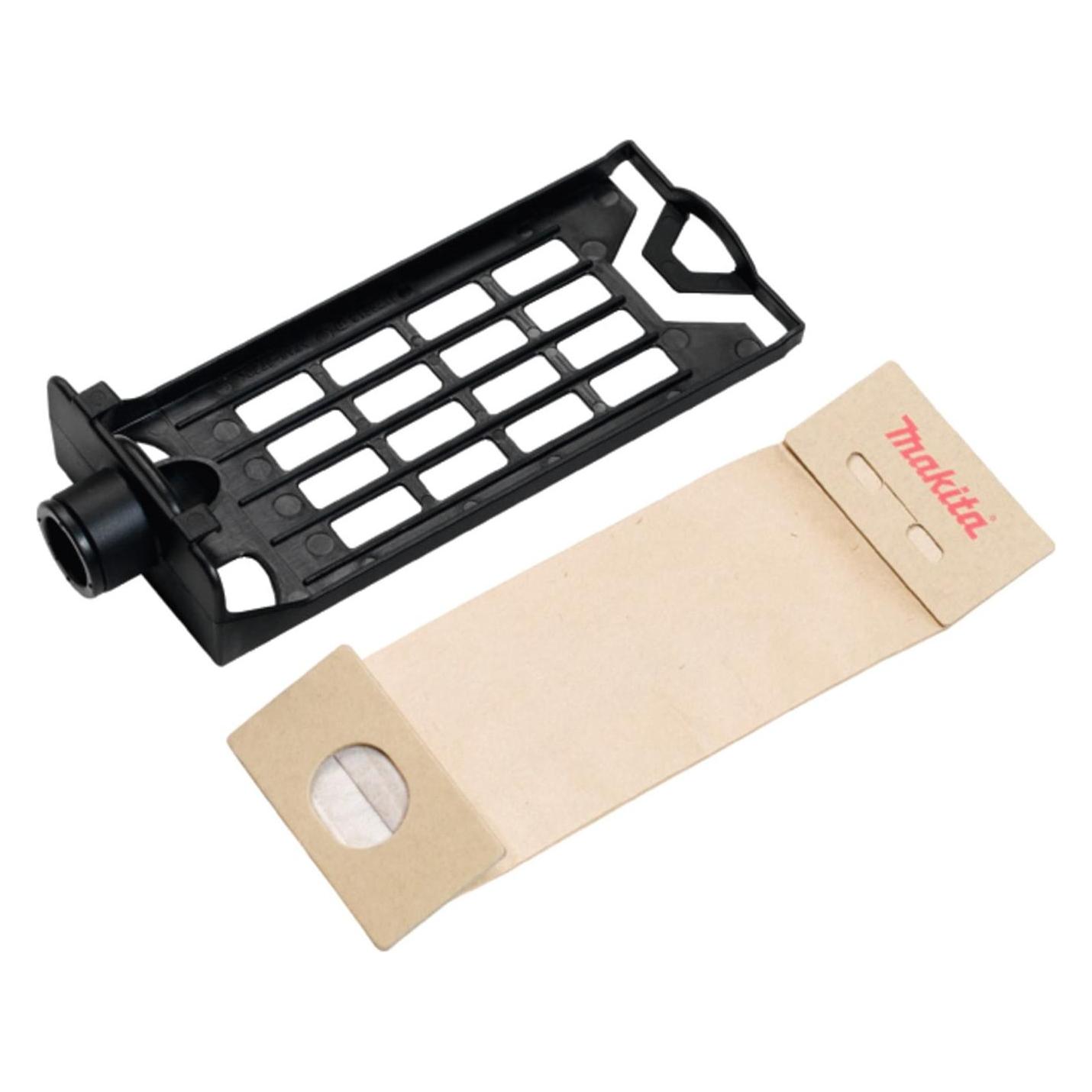 Makita Staubsackhalter + 1xPapiersack (193294-5)