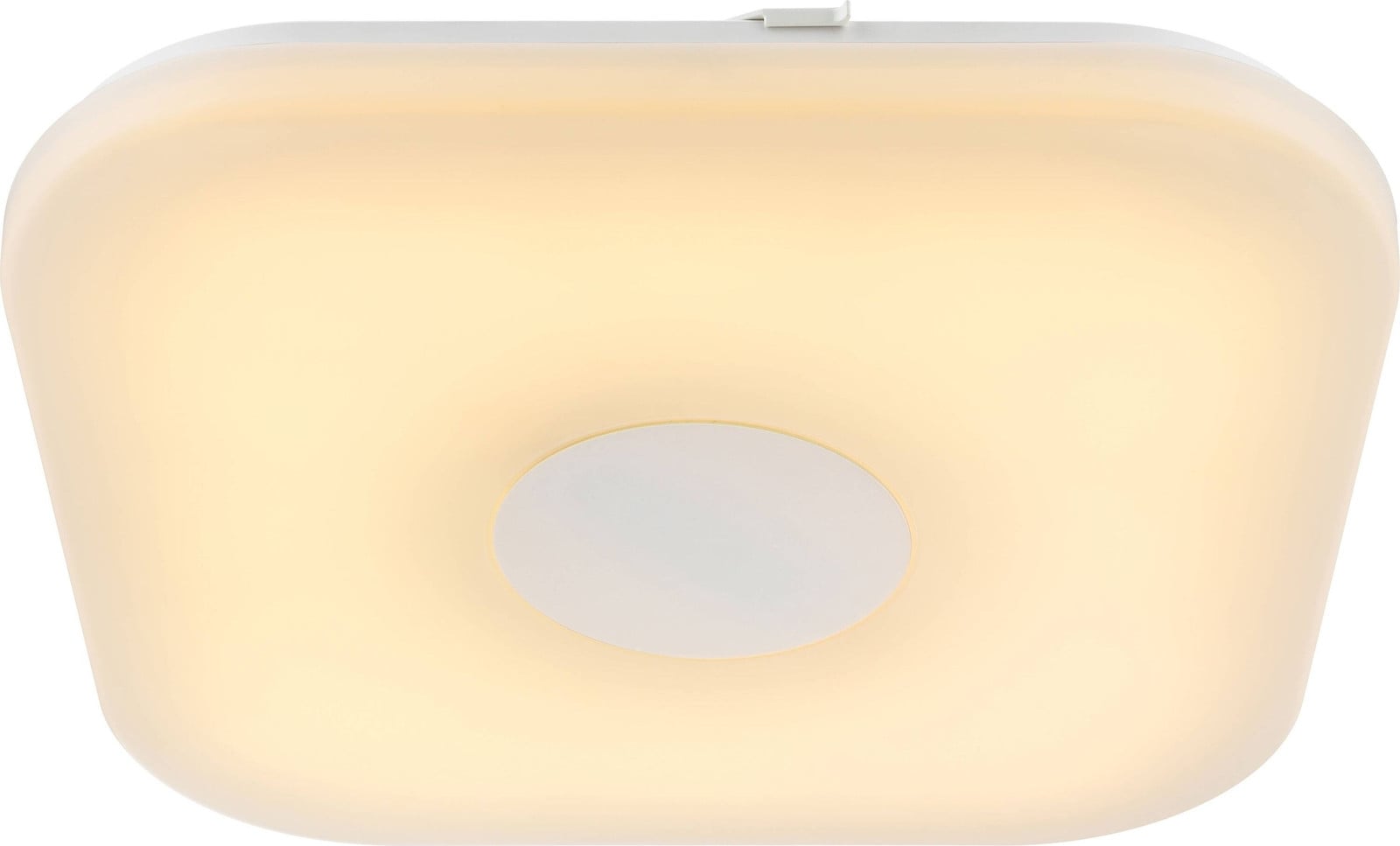 Globo Lighting Felion plafondlamp, wit, vierkant, 1x LED