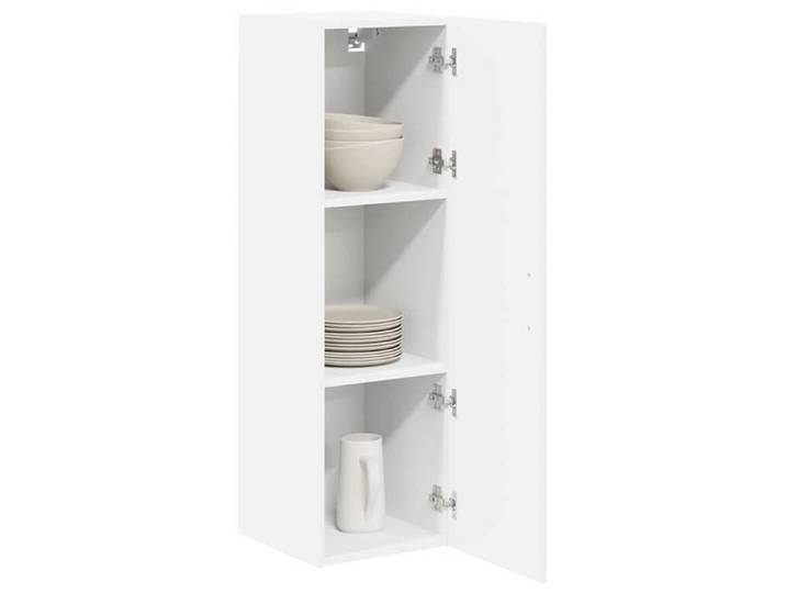 Promo 2026 1 pcs Armoire/Cabinet/Placard - SARAZYJ - meuble de cuisine - Blanc brillant 30x31x100 cm - S9485686