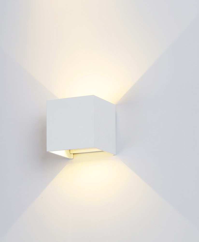 NCC-Licht LED Wandlamp voor Binnen en Buiten, Rond, Wit