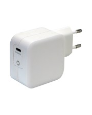 ROLINE USB Schnell-Ladegerät Typ C QC3.0 61W Charger mit Euro-Stecker 1x C Port PD (19.11.1018)