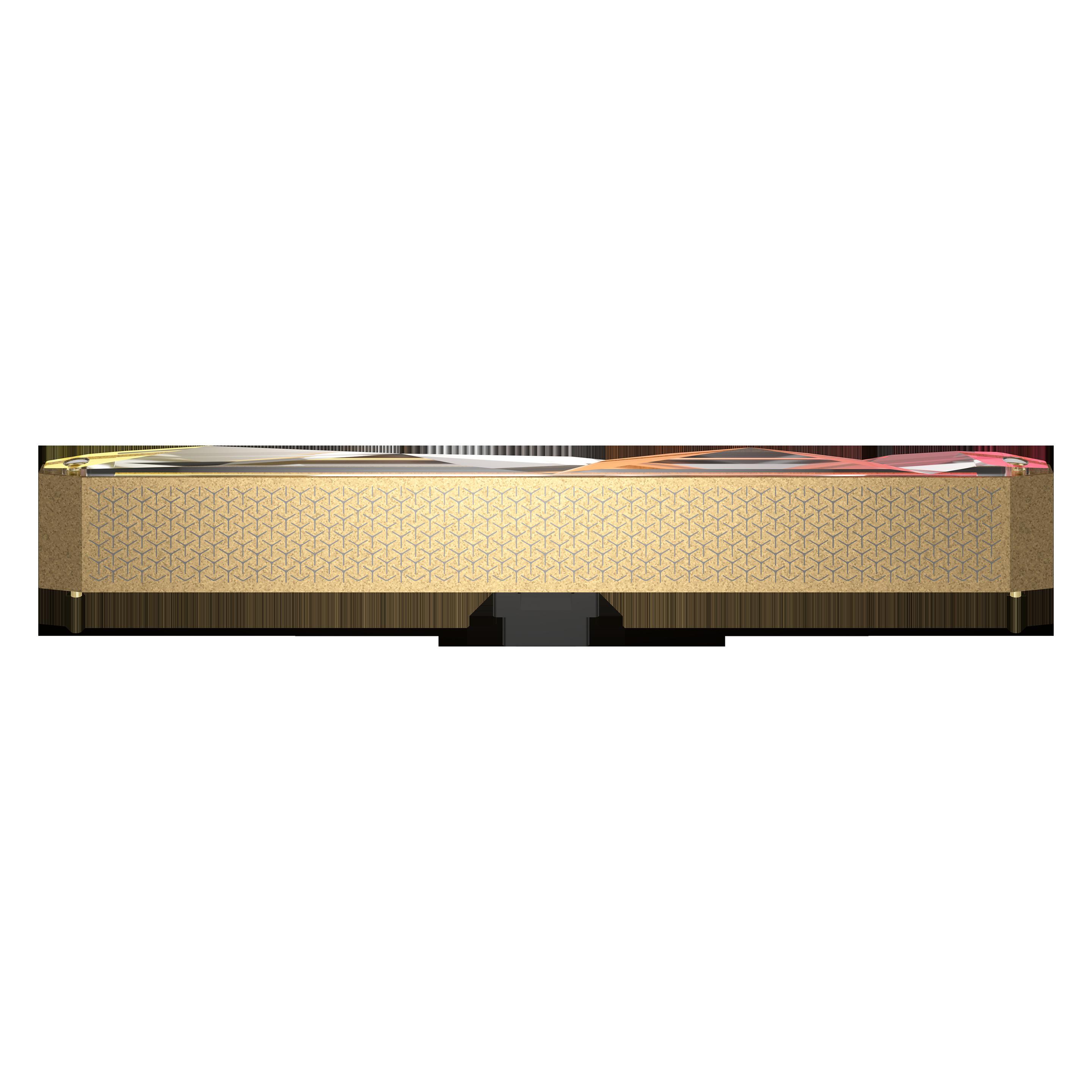 Corsair DOMINATOR TITANIUM Acessory Kit, 2-up Config, Wave Style Top, RGB, LED PCBA, Screws, L tool (Gold, RGB) (CMP5AWAVE)