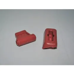 Satz Sonnenlendenhalter 2tlg Dunkelrot Mercedes-Benz R107 A1078110141/1078110241
