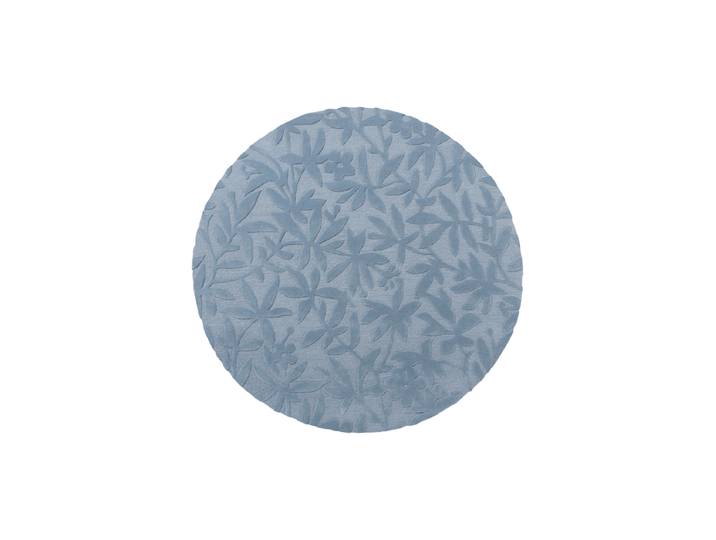 Handgetufteter Designer Teppich „Cleavers“ aus 100% Wolle, verschiedene Grössen Seaspray Blue LAURA ASHLEY