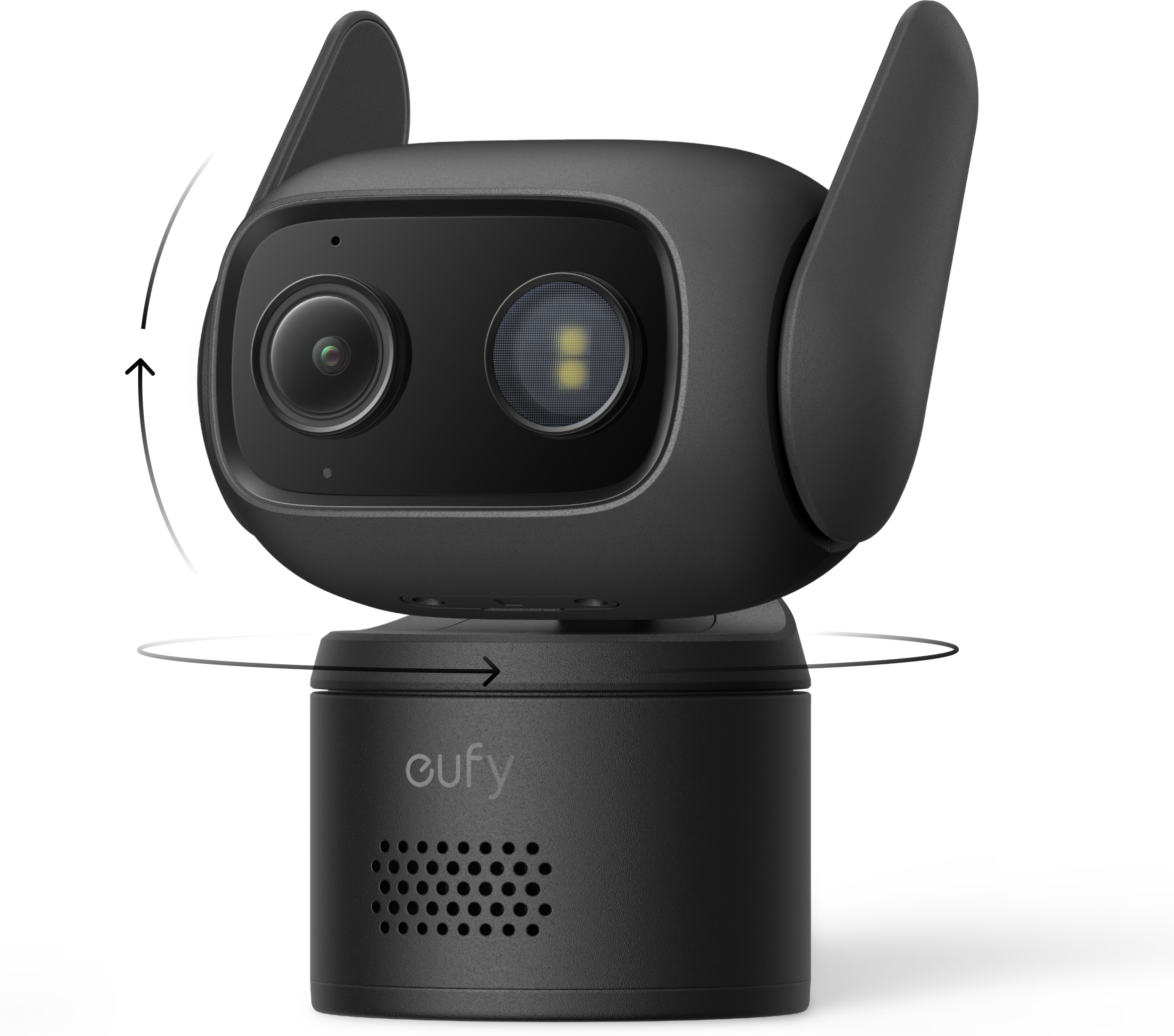 eufy Wired Cam C31 Full HD Pan-Tilt Security Camera CCTV (Black) Black