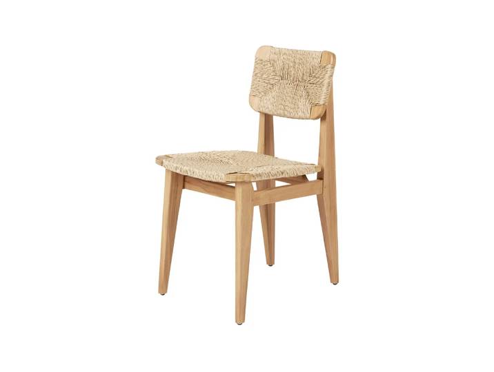 GUBI Chaise C-chair Outdoor Teck