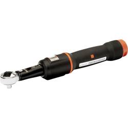 Bahco 74WR-15 Drehmomentschlüssel kalibriert (DAkkS-akkreditiertes Labor) mit Knarre, mit Durchsteckvierkant, ausschaltend, für Einsteckwerkzeuge 3 - 15 Nm