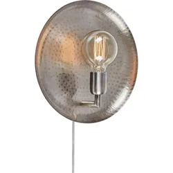 Markslöjd, Gartenbeleuchtung, Wandleuchte DOLIUM Silber, Leuchten Kategorie (E27, IP20)