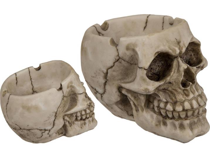 Schedel asbak - Skull asbak - Deco asbak - Doodshoofd asbak