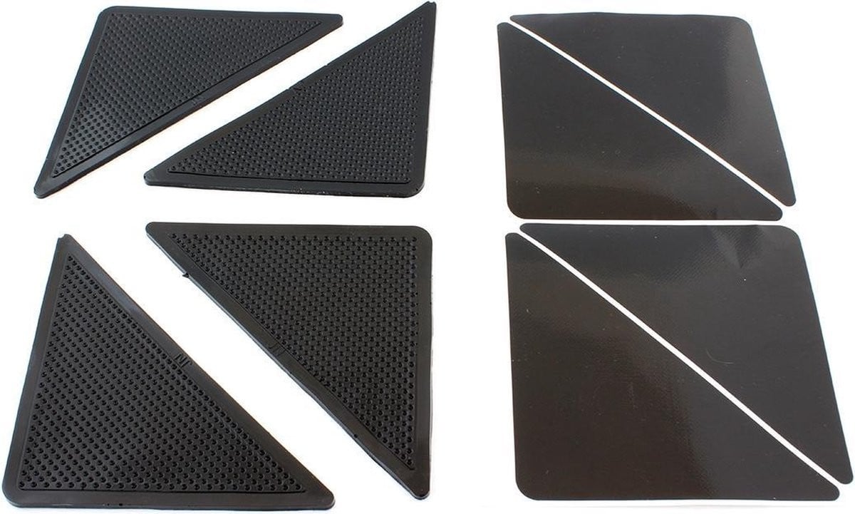 Antislip Sluitringen Zwart - 4 Stuks