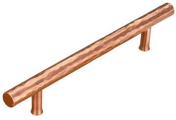 Akicon 5 Inch Hole Center Copper Kitchen Cabinet Handles 100% Solid Brass Drawer Pulls (5-PACK)