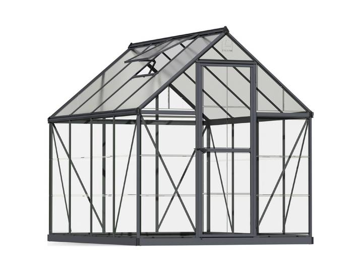 Palram Gewächshaus Hybrid 2 x 2.5 anthrazit