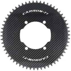 CARBON-TI Kettenblatt X-Aeroring für SRM Origin Powermeter | 4-Arm LK