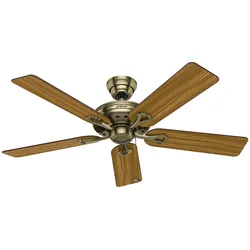 Deckenventilator Savoy Messing antik