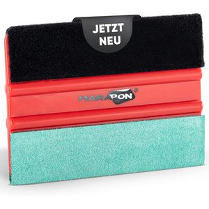 Marapon Rakel MR-1PREM, 75 x 100mm, aus Kunststoff, hart / weich, rot
