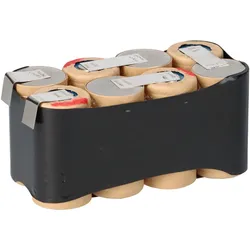 Akkupack für Atlas Copco B9,6 BX9,6 9,6V 3000mAh Ni-MH Hochstrom Selbsteinbau
