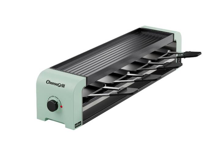 STÖCKLI Raclette Stöckli CheeseGrill 4 Connect 4 Personen , mint, Raclettes, Raclette