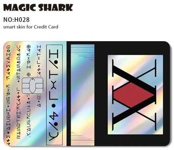 Uplifted Finds Magic Shark Holographic Skull Panda Sticker For Cards small Chip l