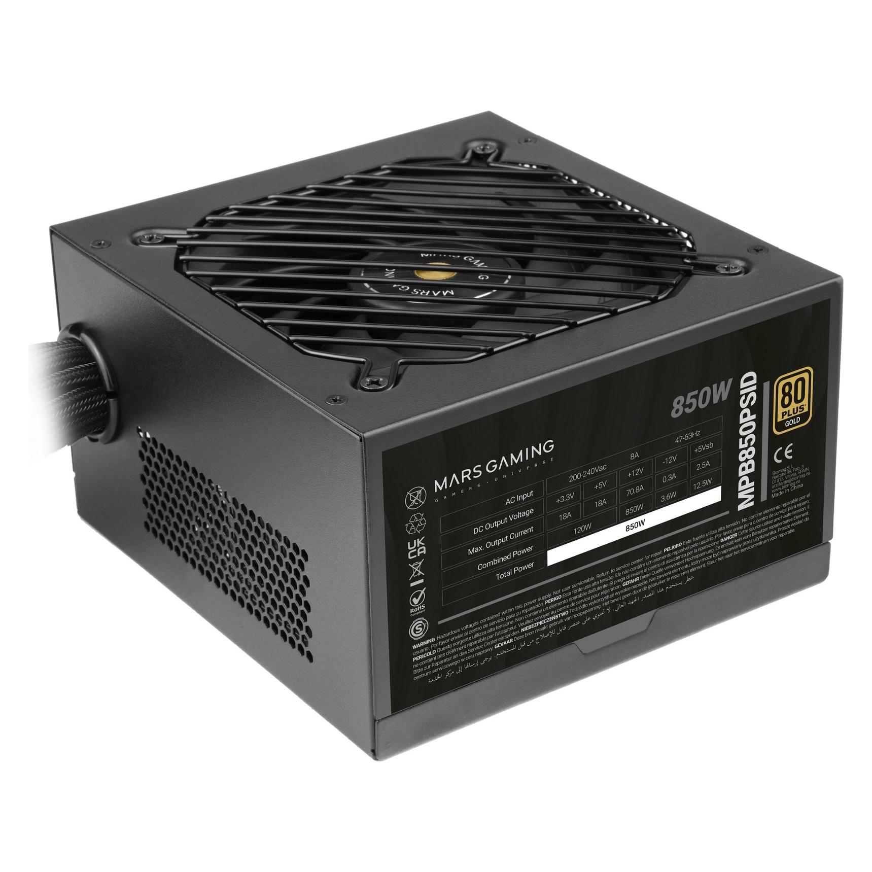 Mars Gaming MPB850PSID (850 W) (MPB850PSID)