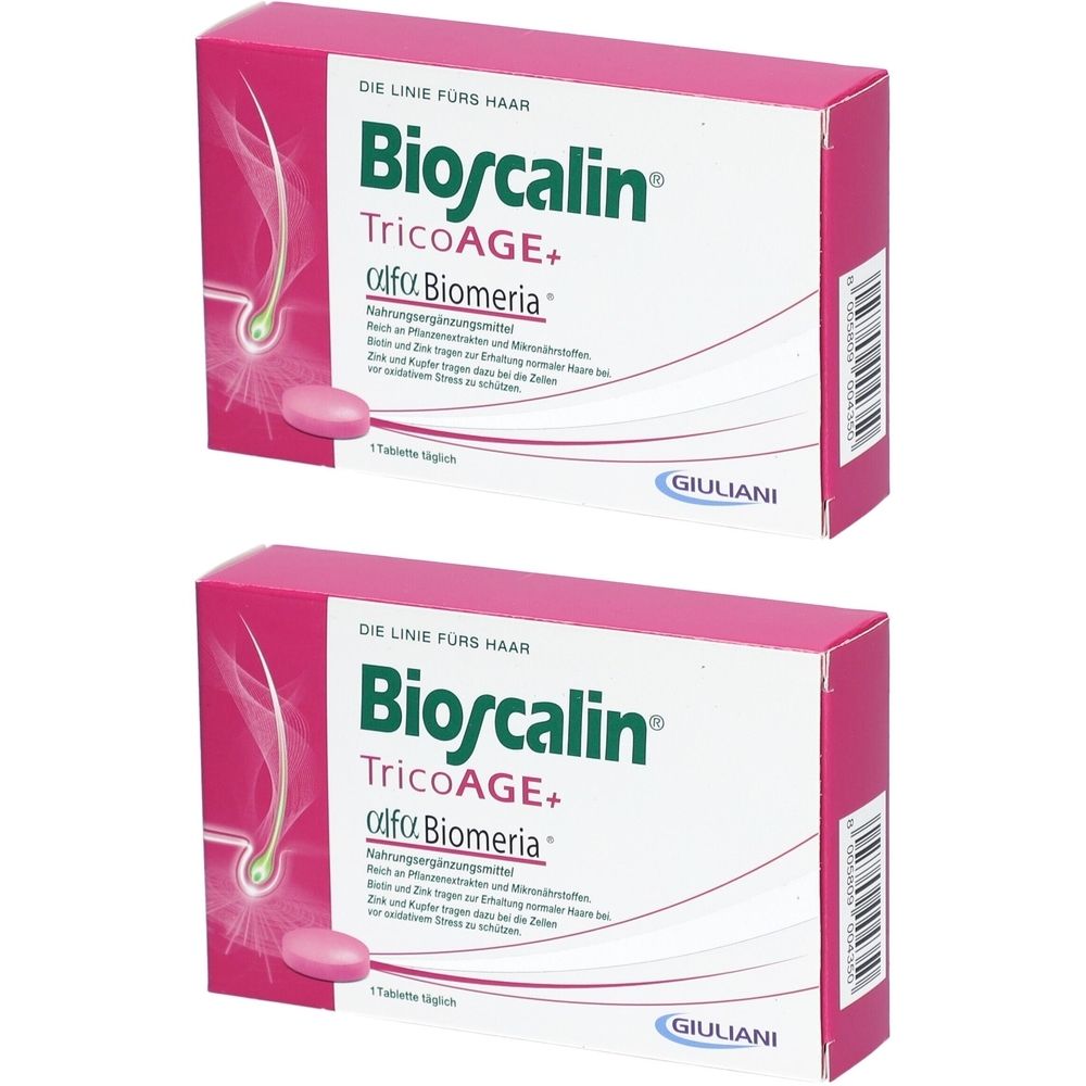 Bioscalin Trico Age+ Tabletten 2x 2x30 St