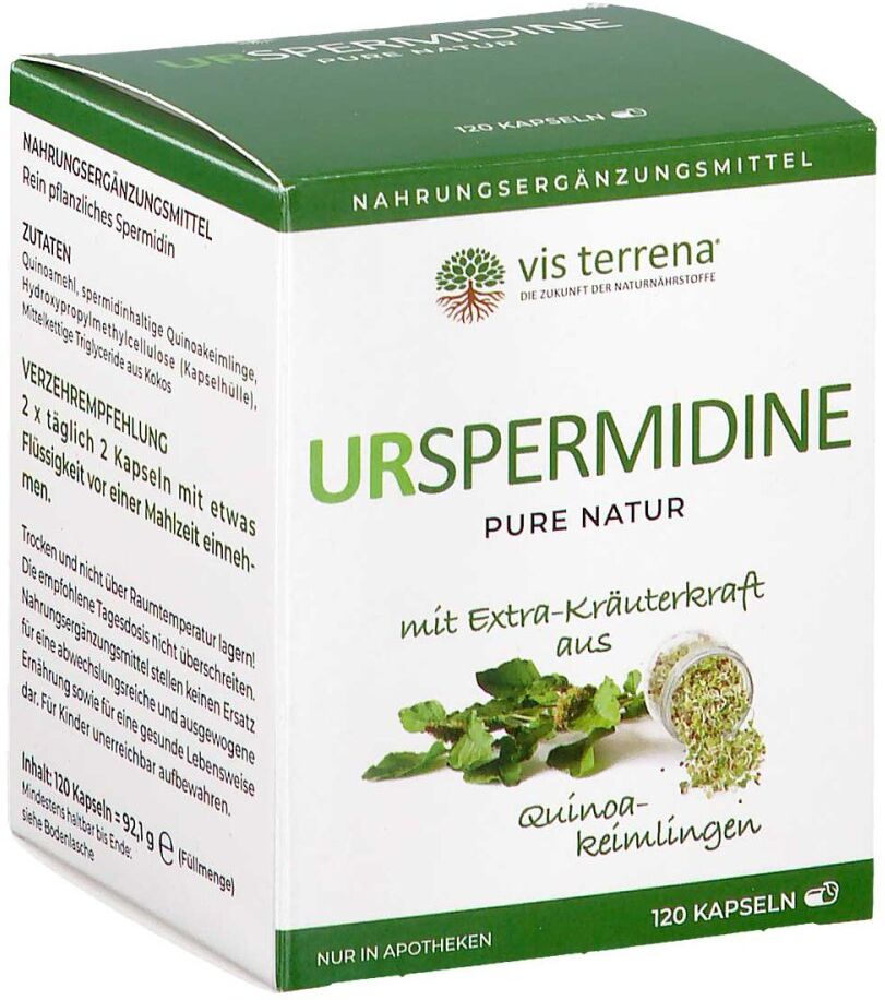 vis terrena Urspermidine Kapseln 120stk