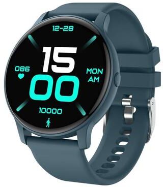 CaseAndConnect Bluetooth Calling Smart Watch With Health Monitor Fitness Tracker For Android IOS blue