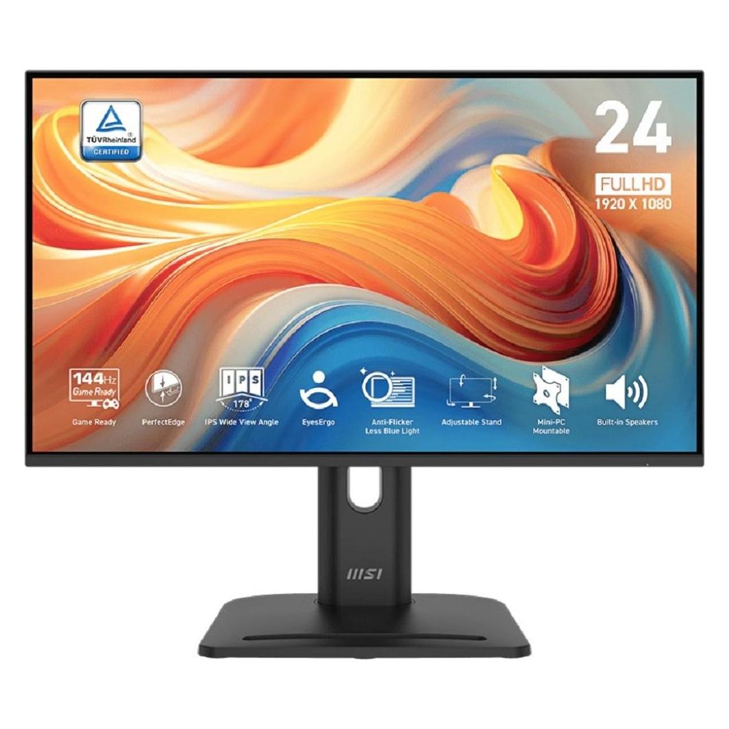 MSI MON 23,8IPS H/DP/V 100HZ PIVOT MM PRO MP245PG 1MS 16:9 EPEAT PIVOT BK (1920 x 1080 Pixel, 23.80") (PRO MP245PG)