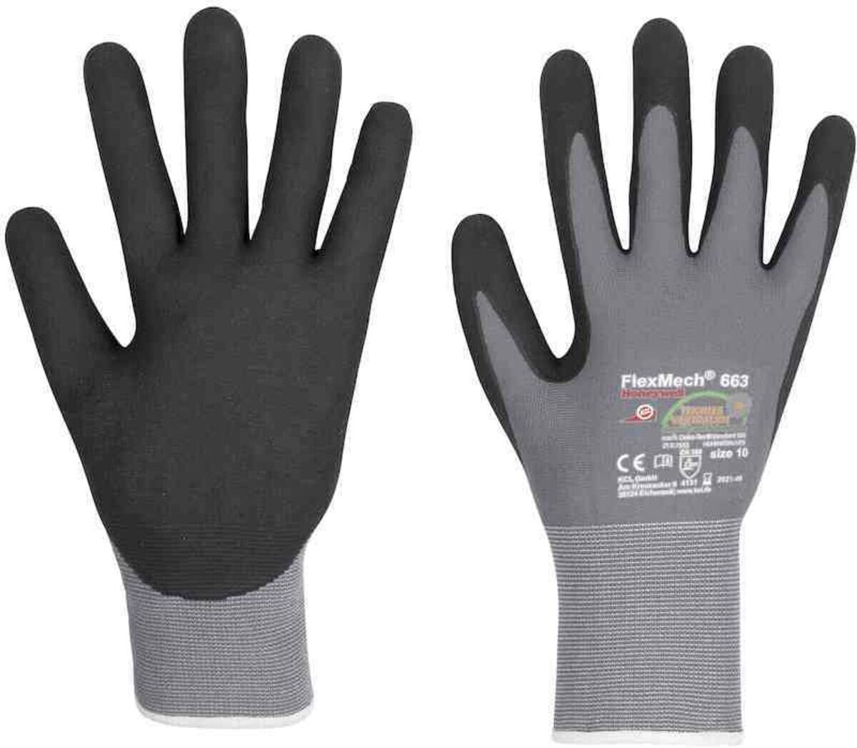 KCL Handschuh-Paar FlexMech 663 9 ; Honeywell (663/9)