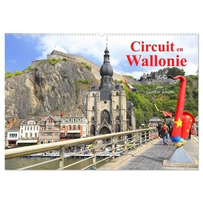 Circuit en Wallonie (Calendrier mural 2027 DIN A2 vertical), CALVENDO calendrier mensuel
