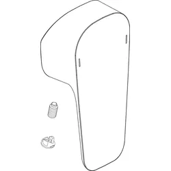 Ideal Standard Griffhebel CERAPLAN III, 47mm, Chrom B961116AA
