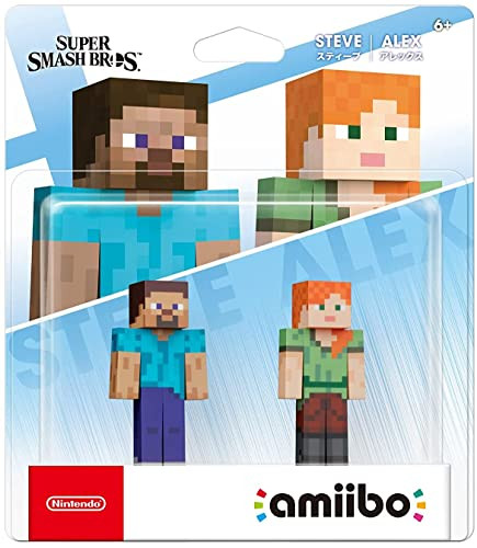 Nintendo Amiibo Minecraft Steve & Alex 2-pack voor Nintendo Switch