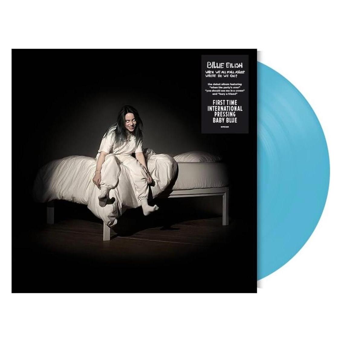 United Medical Partners WHEN WE ALL FALL ASLEEP, WHERE DO WE GO? (First International Pressing Baby Blue Vinyl) (VINYL) (Billie Eilish) (199957236270)