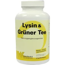 Lysin & Grüner Tee Kapseln 250 St