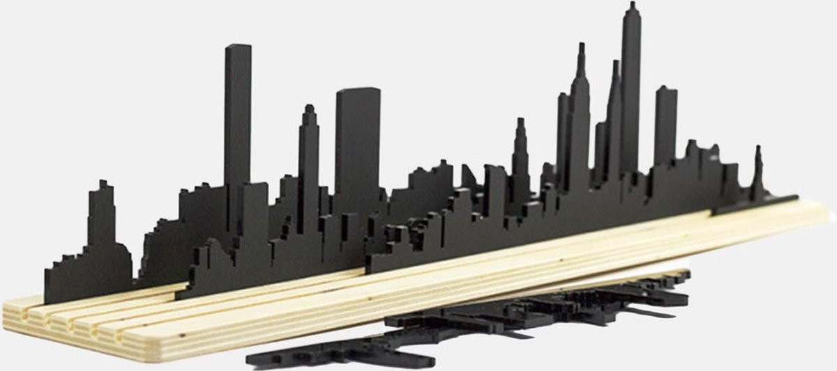 BeaMalevich Woondecoratie Shapes of New York voor volwassenen