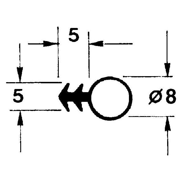 Sipro Dichtungsprofile 119-5 (3111951)