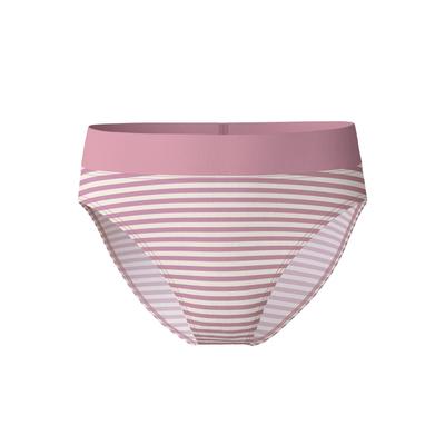 Slip CALIDA "Slip Elastic High Waist 1er Pack", Damen, Gr. 36-38, bunt (rosa), Obermaterial: 94% Baumwolle CO. 6% Elasthan EL., Unterhosen Slip