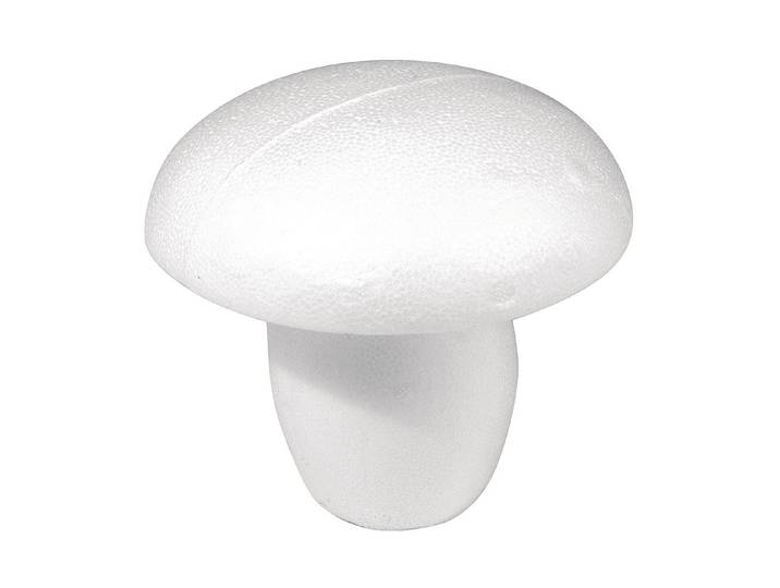 Rayher Styropor-Pilz Weiss 13 cm
