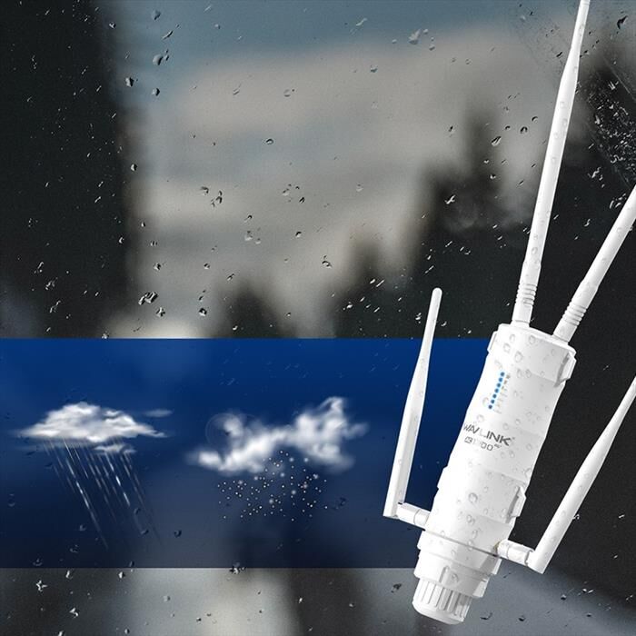 WAVLINK Router 4g-lte Ac1200 Outdoor-bianco