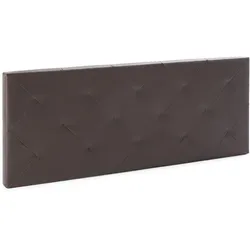 KOPFTEIL 150x60 cm Rombo Schoko