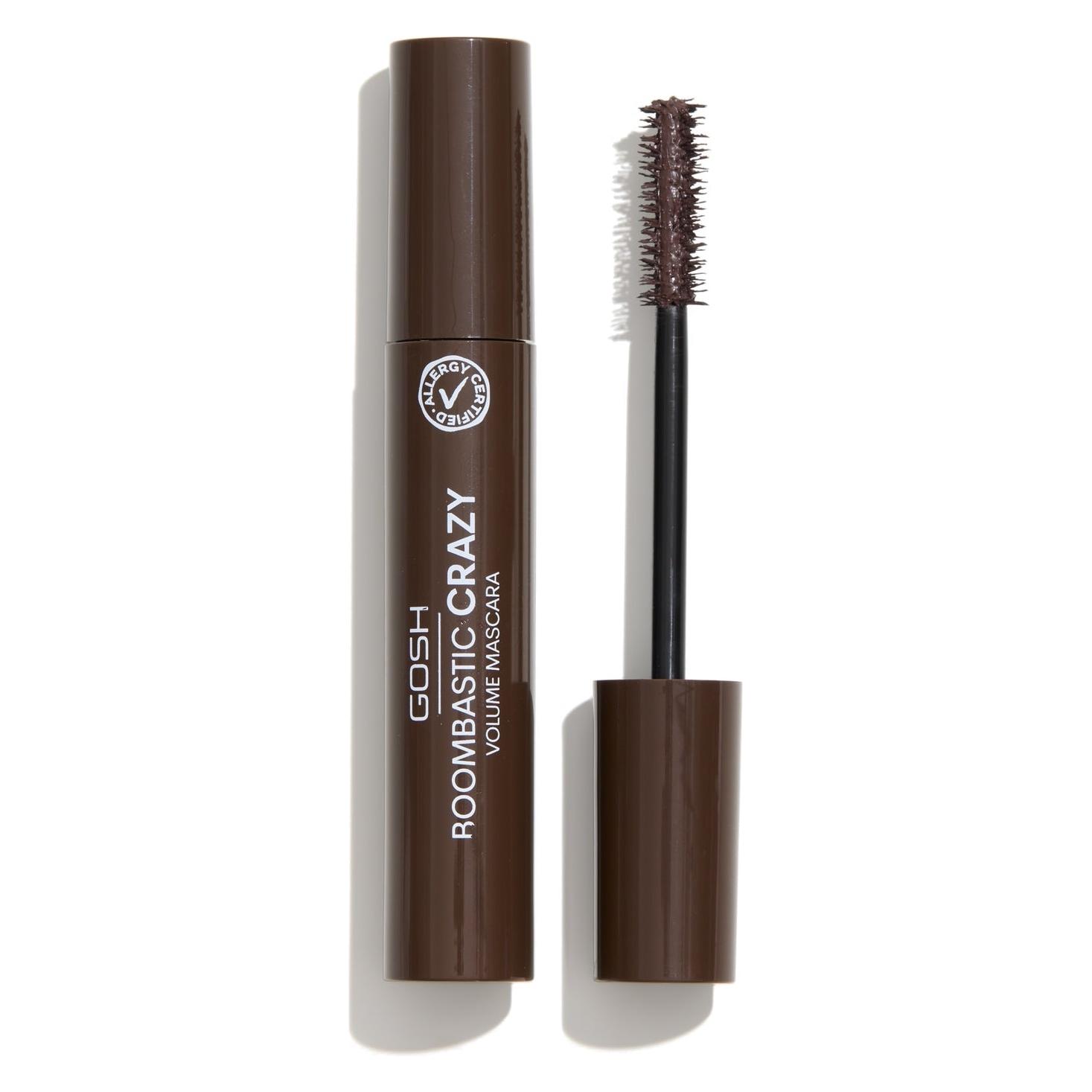 Gosh Boombastic Crazy Mascara for Extreme Volume and Long Lashes 005 Chocolate Brown (Schokoladenbraun) (40376054)