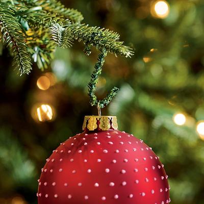Christmas Greenery Ornament Hooks - Grandin Road