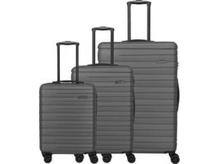 PAKLITE Set de 3 valises MEDINA 4W (anthracite)