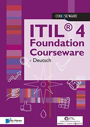 Van Haren Learning Solutions A.O. - ITIL(R) 4 Foundation Courseware - Deutsch - Preis vom 17.10.2026 19:25:27 h