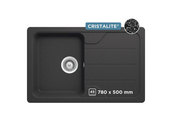 Schock Granitspüle Formhaus Mini, rechteckig, 78/50 cm